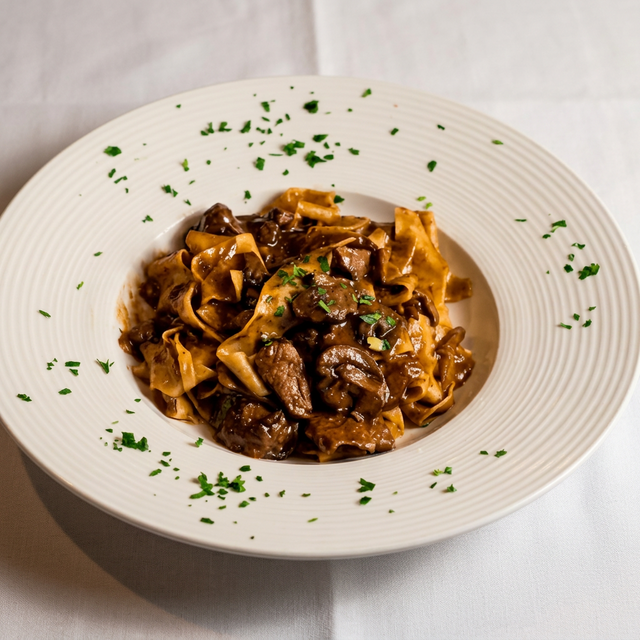 Pappardelle al Filetto.