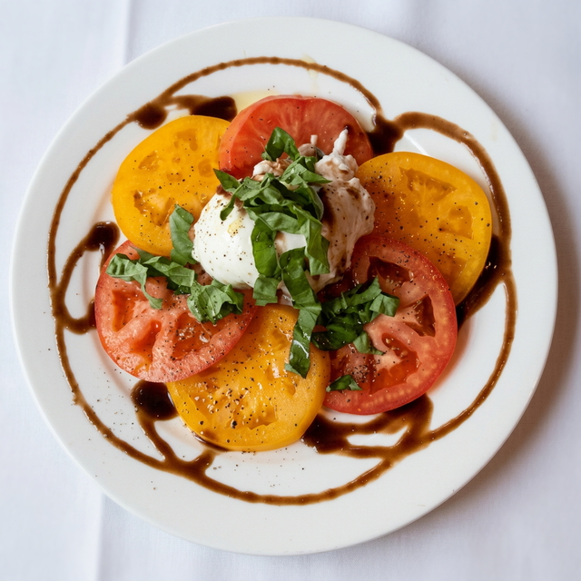 Burrata Caprese.